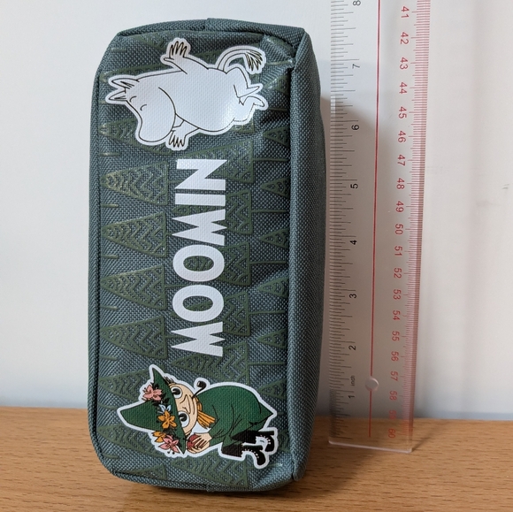Moomin snufkin Storage Bag / Pencil Case / Toiletry Bag Cosmetic Bag - Picture 4 of 8